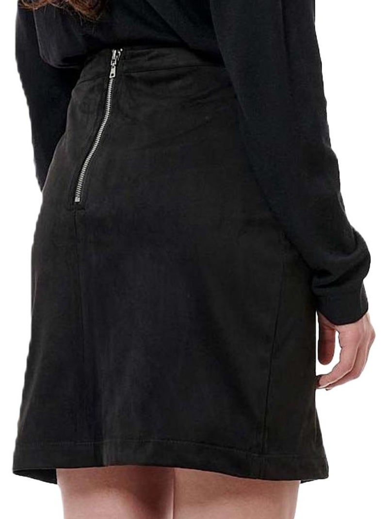 Gonna Scamosciata Donna Kaporal Nero - Kiabi