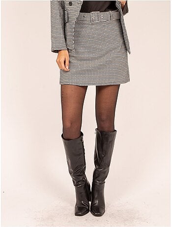 Gonna-short corta con stampa xigul