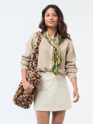 Gonna shorts a vita alta