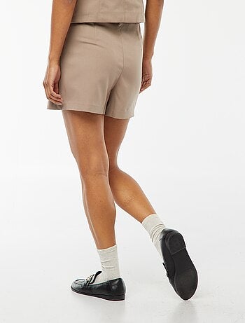 Gonna shorts a vita alta