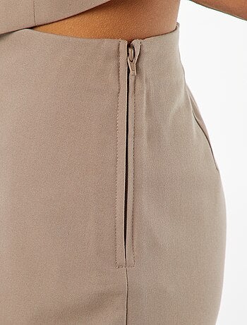 Gonna shorts a vita alta