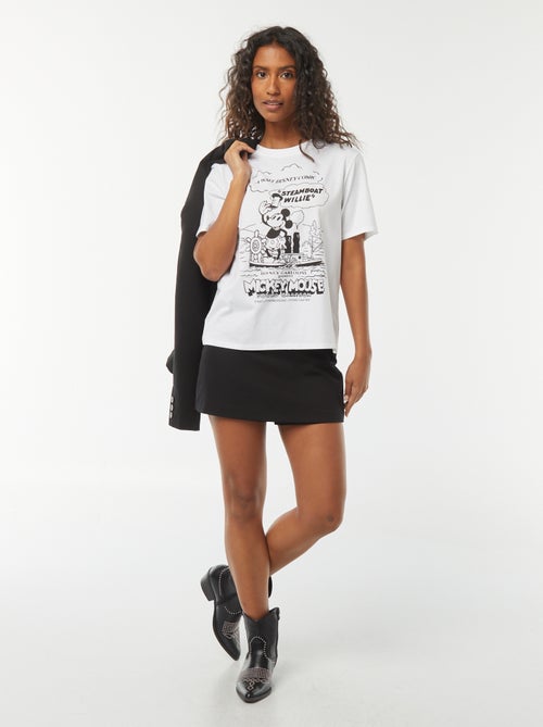 Gonna shorts a vita alta - Kiabi