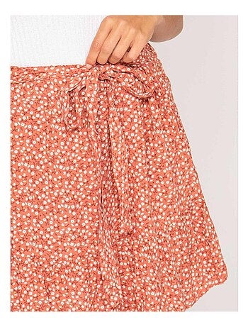 Gonna-shorts con stampa XYMESS