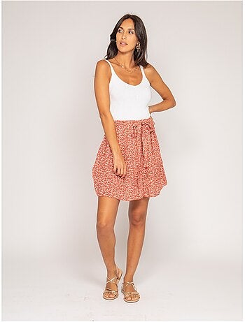 Gonna-shorts con stampa XYMESS