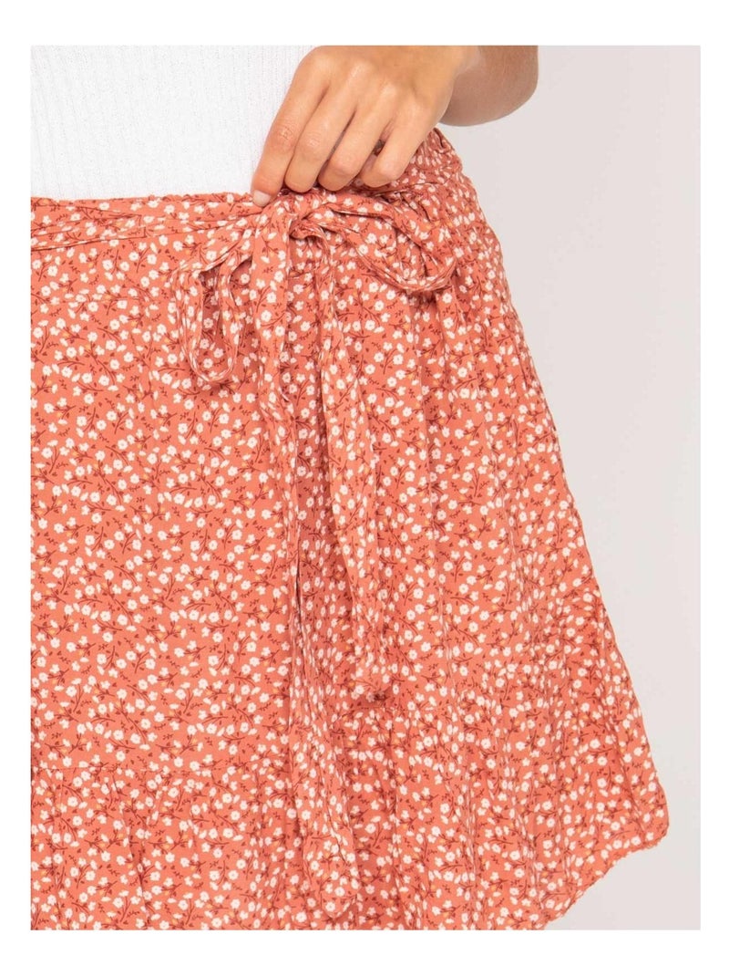 Gonna-shorts con stampa XYMESS Rosa - Kiabi