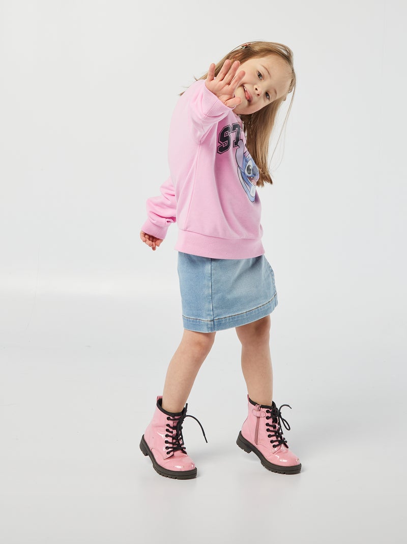 Gonna shorts en jeans effetto 2 en 1 - So Easy BLU - Kiabi