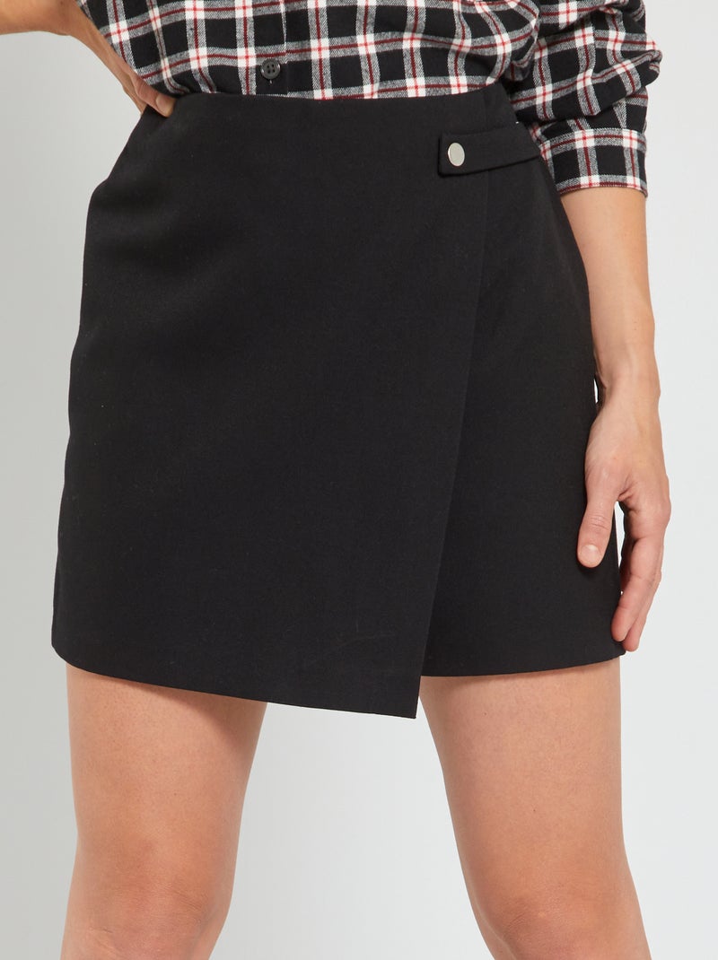 Gonna-shorts Nero - Kiabi