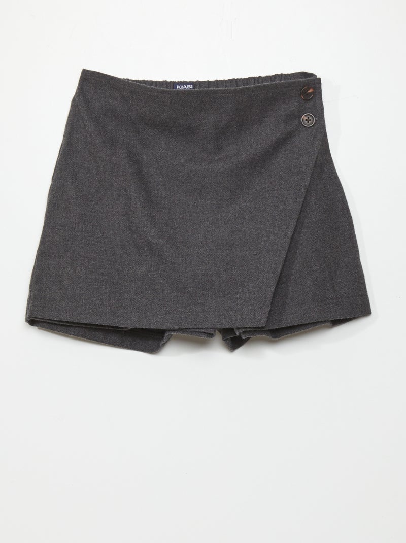 Gonna-shorts svasata GRIGIO - Kiabi