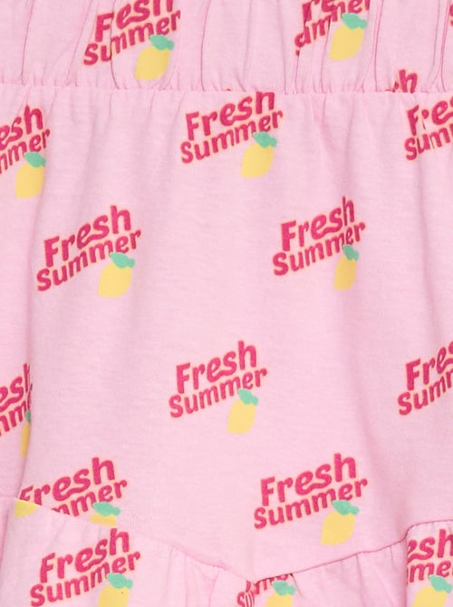 Gonna stampata con volant - Kiabi