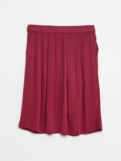 Gonna svasata leggera tinta unita - Kiabi