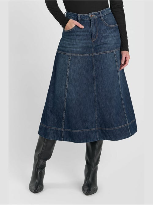 Gonna svasata, pattinatrice in denim fany - Kiabi