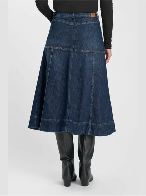 Gonna svasata, pattinatrice in denim fany - Kiabi