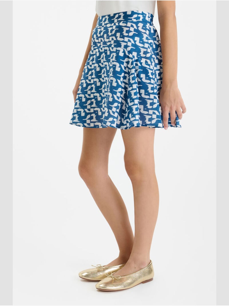 Gonna svasata, pattinatrice JUDITGI Blu - Kiabi