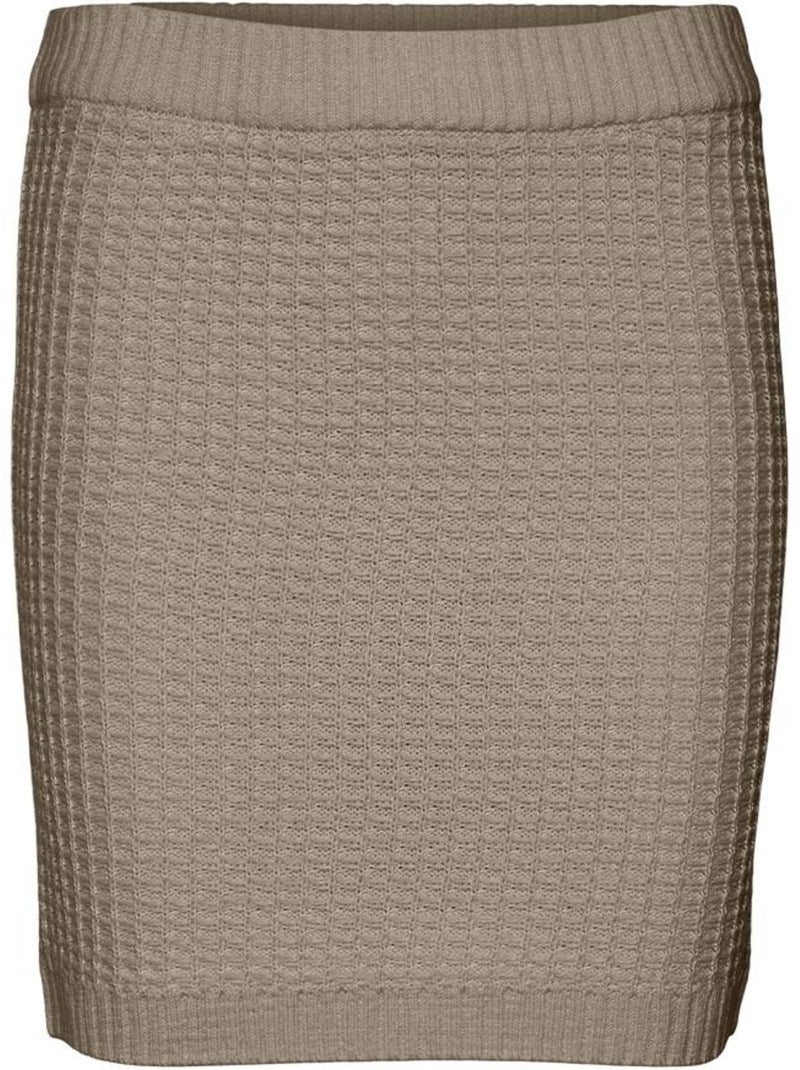Gonna Vero Moda da Donna in Maglia Beige - Kiabi