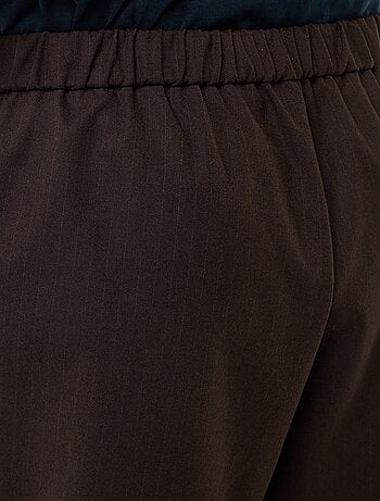 Gonnashort a righe sottili