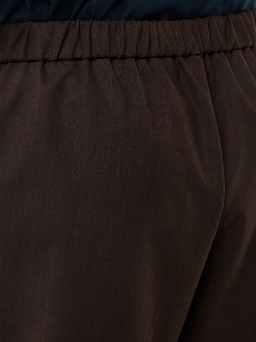 Gonnashort a righe sottili - Kiabi