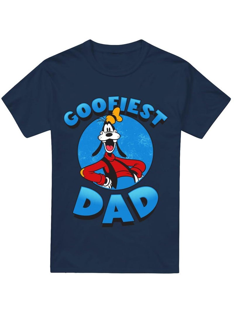 Goofiest dad maglietta pippo uomo - disney Blu marino - Kiabi