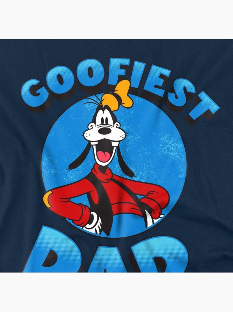Goofiest dad maglietta pippo uomo - disney Blu marino - Kiabi