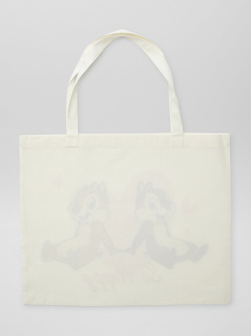 Grance tote bag 'Cip e Ciop' di 'Disney BIANCO - Kiabi