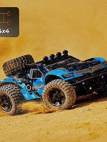 Auto telecomandata OVERMAX Hooligan 2.0 - Velocità 35 km/h - Autonomia 100 metri - Trasmissione 4x4