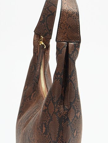 Grande borsa in similpelle