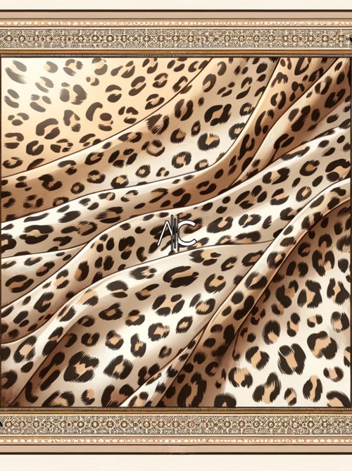 Grande carré di seta Original Leopard Zoe - Kiabi Grande carré di seta Original Leopard Zoe - Kiabi