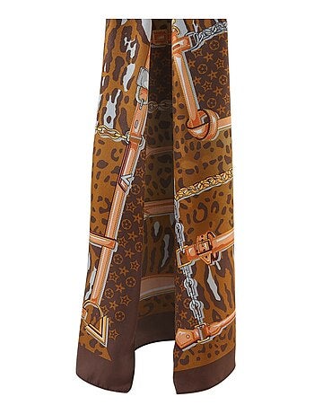 Grande carré di seta Pantcase Zoe