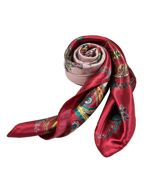 Grande carré di seta Red Zoe - Kiabi Grande carré di seta Red Zoe - Kiabi