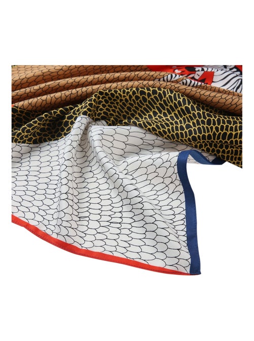 Grande carré di seta Snake Zoe - Kiabi Grande carré di seta Snake Zoe - Kiabi