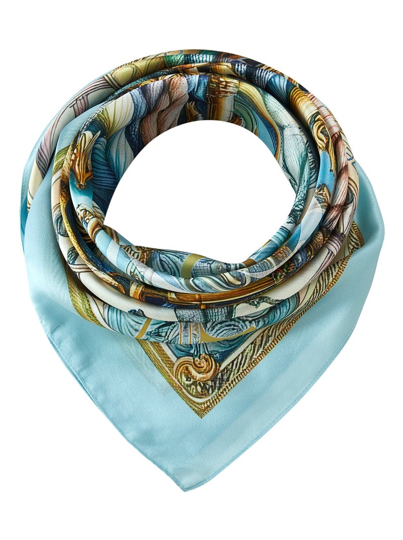 Grande carré di seta Spring Rope Zoe Multicolore - Kiabi