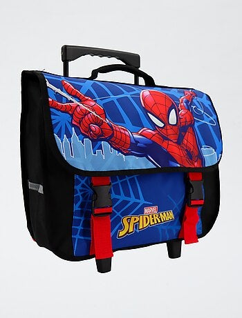 Grande cartella con rotelle 'Spider-man'