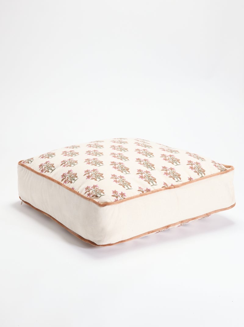 Grande cuscino da pavimento - Kiabi Home Rosa - Kiabi