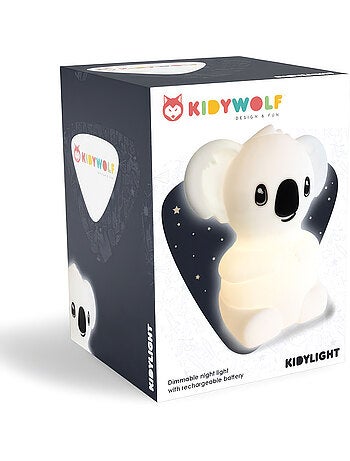 Grande lampada da notte in silicone a forma di koala per bambini | Kidywolf