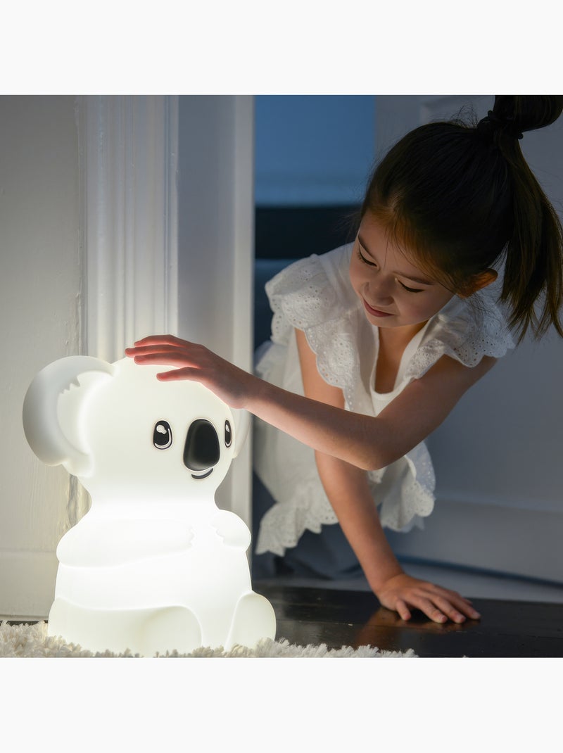 Grande lampada da notte in silicone a forma di koala per bambini | Kidywolf Bianco - Kiabi