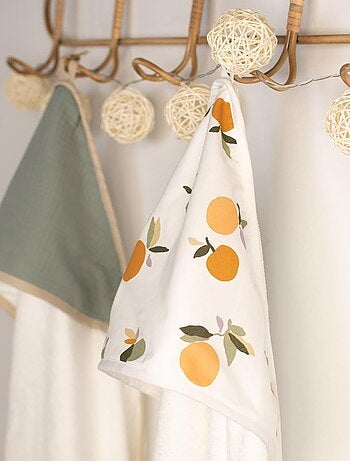 Grande mantella da bagno in cotone e bambù, clem - SEVIRA KIDS