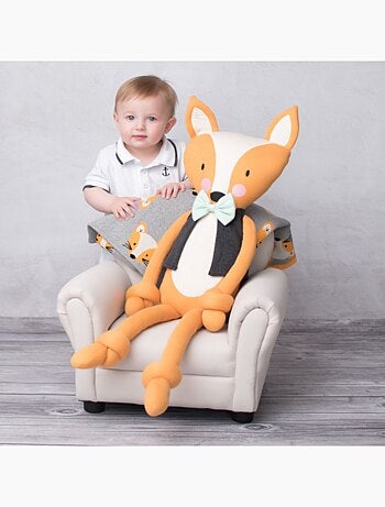 Grande peluche a forma di volpe in cotone | sevira kids | sevira kids