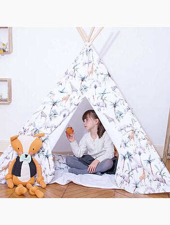 Grande peluche a forma di volpe in cotone | sevira kids | sevira kids