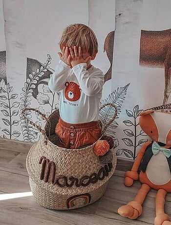 Grande peluche a forma di volpe in cotone | sevira kids | sevira kids