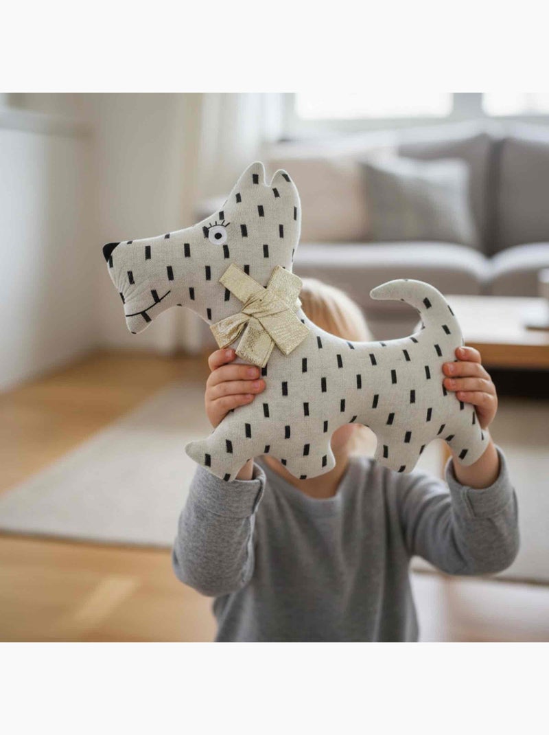 Grande peluche cane in cotone | sevira kids | sevira kids Beige - Kiabi