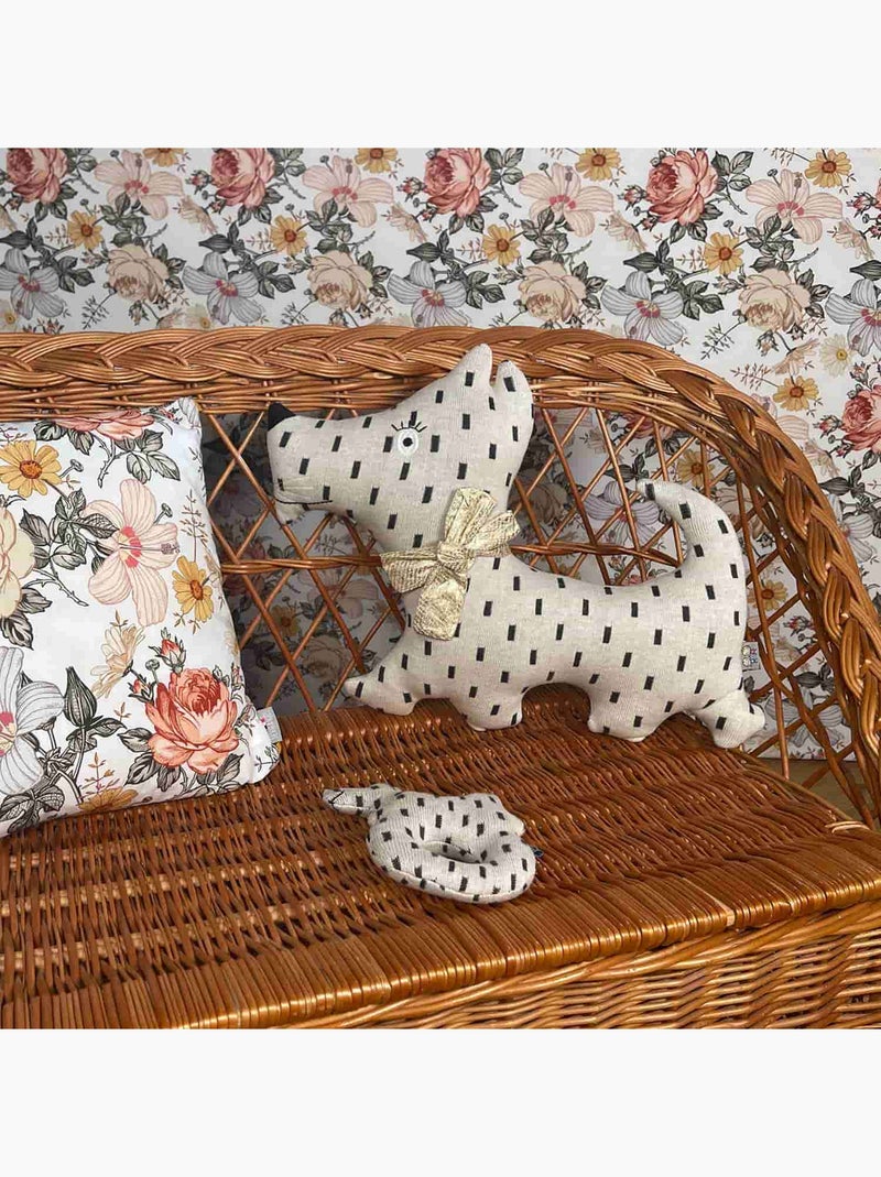 Grande peluche cane in cotone | sevira kids | sevira kids Beige - Kiabi