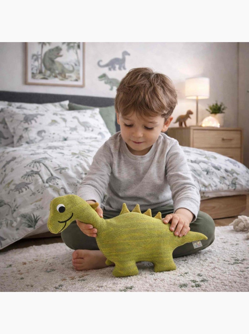 Grande peluche dinosauro in cotone | sevira kids | sevira kids Verde - Kiabi