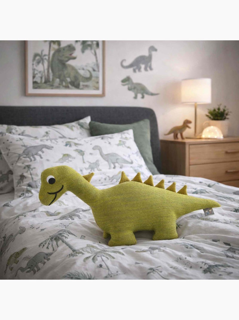 Grande peluche dinosauro in cotone | sevira kids | sevira kids Verde - Kiabi