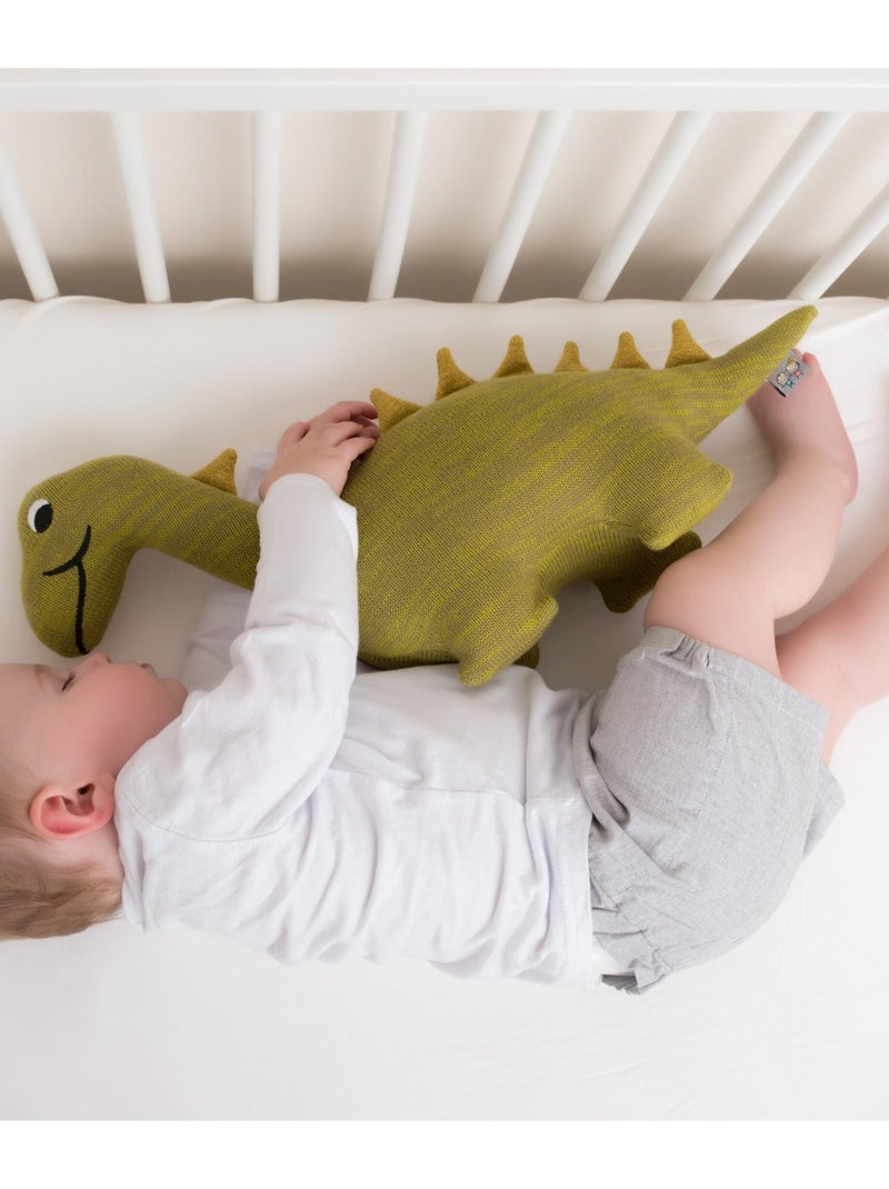 Grande peluche dinosauro in cotone | sevira kids | sevira kids Verde - Kiabi