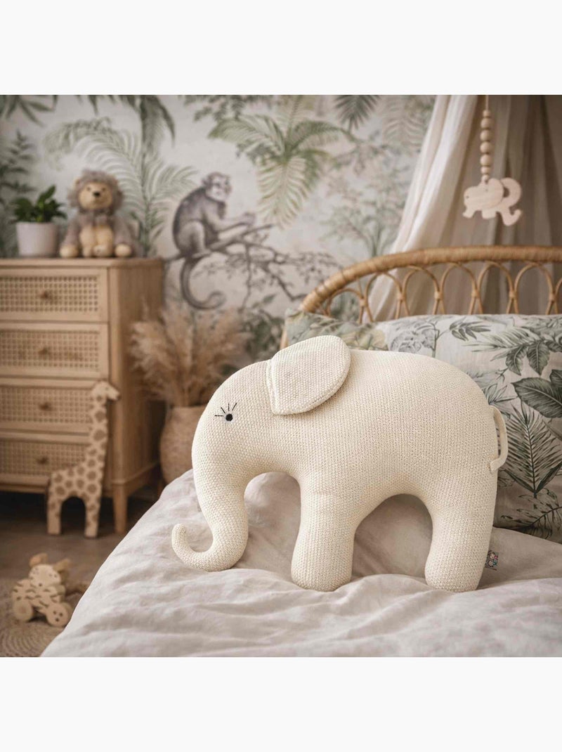 Grande peluche elefante in cotone | sevira kids | sevira kids Ecru - Kiabi