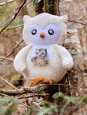 Grande peluche gufo