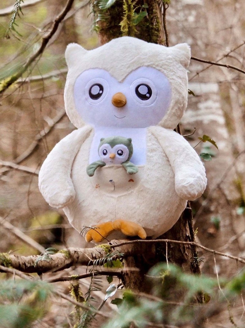 Grande peluche gufo Bianco - Kiabi