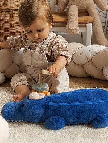 Grande peluche per neonati - coccodrillo