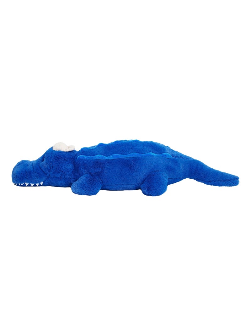 Grande peluche per neonati - coccodrillo Blu - Kiabi