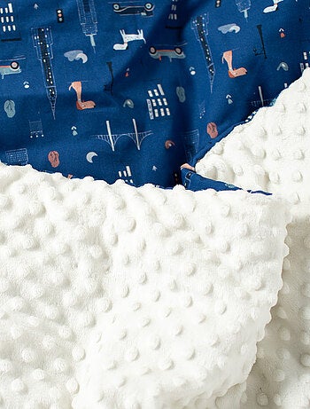 Grande plaid in minky, new york | SEVIRA KIDS