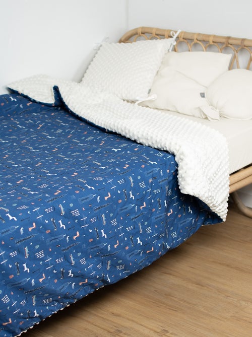 Grande plaid in minky, new york | SEVIRA KIDS - Kiabi